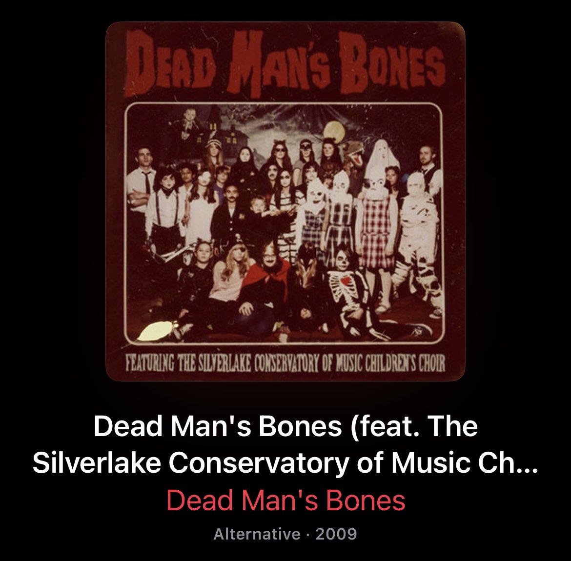 BenLovesMovies's tweet photo. Ryan Gosling really blessed us with the greatest spooky season album didn’t he. (Personal favorite track: My body’s a zombie for you) #deadmansbones #ryangosling https://t.co/TQwer95dof
