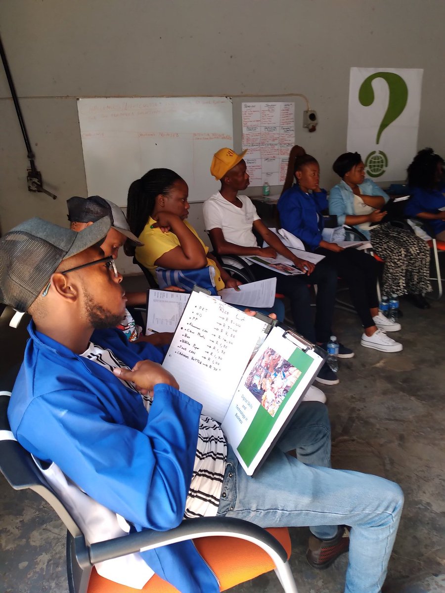 We have come to an end of our journey, #week12 of <a href="/WasteAid/">WasteAid</a> #wastepreneur program sponsored by <a href="/BunzlPlc/">Bunzl Plc</a> thank you to our favorite facilitators <a href="/WCCA8/">WCCA</a> <a href="/Wotiftrust/">The Wot-if? Trust</a> <a href="/Makhabisi_SA/">Harriet</a> <a href="/AngelaLudek/">Angela Ludek</a> for  such a great useful time.
#umsebenziwethu