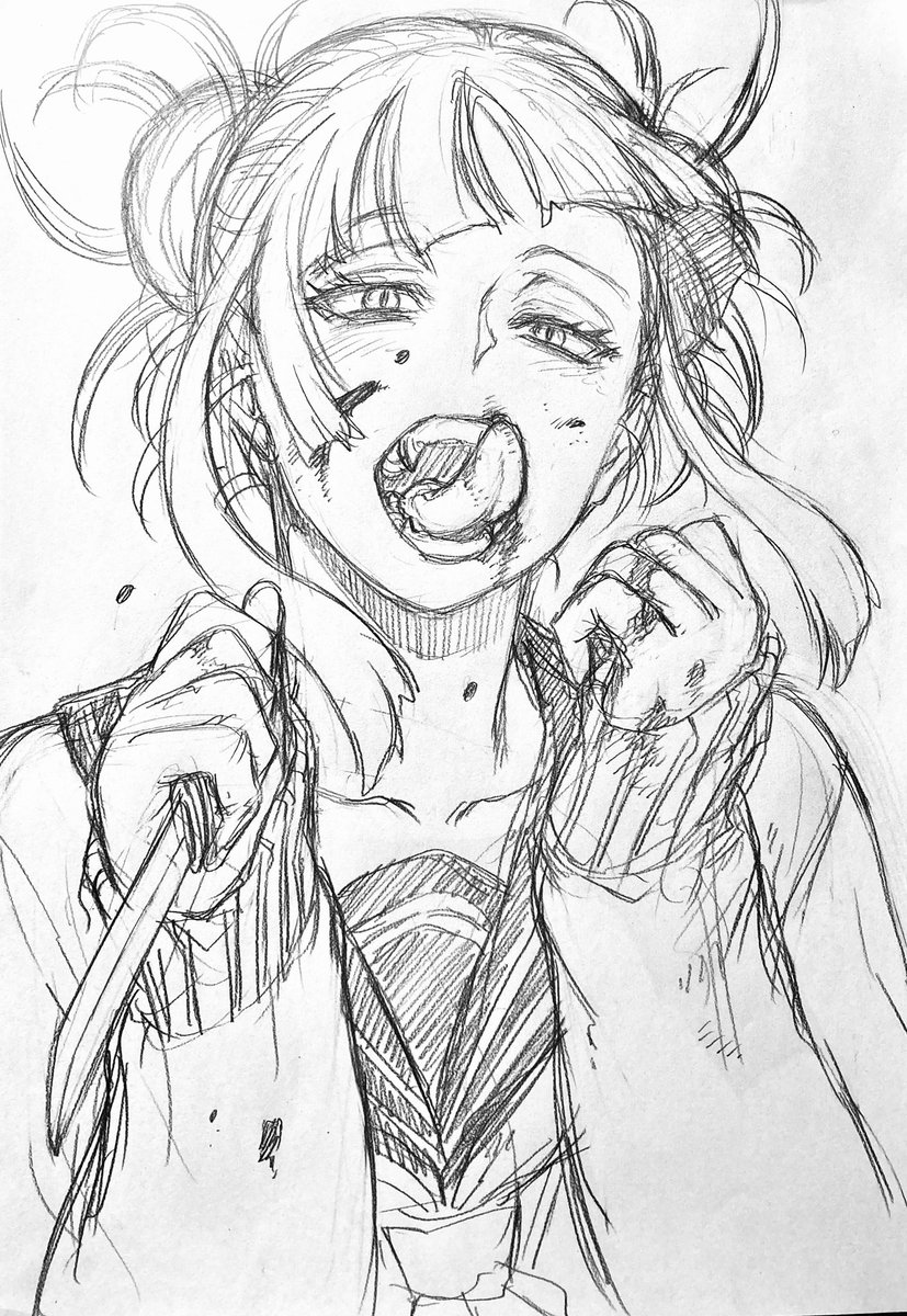 ラフ描き、トガヒミコ 