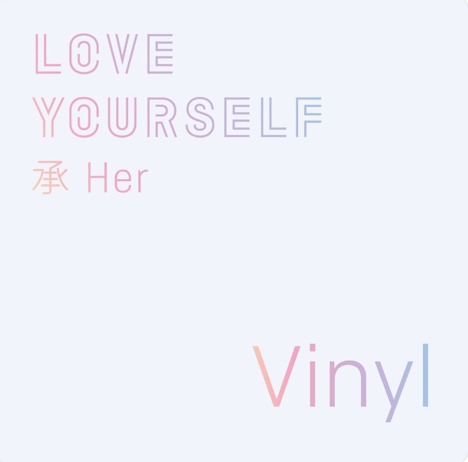 _BTSBELGIUM's tweet photo. [#LY_Her] 

🇫🇷 
Le Vinyl pour ‘Love Yourself: Her’ est disponible en précommande ! 

🇳🇱 
De Vinyl voor ‘Love Yourself: Her’ is vanaf nu beschikbaar als voorverkoop! 

📆 Release: 05/12
🔗 https://t.co/F4sO6o8k8f https://t.co/YDNvPDQG2k