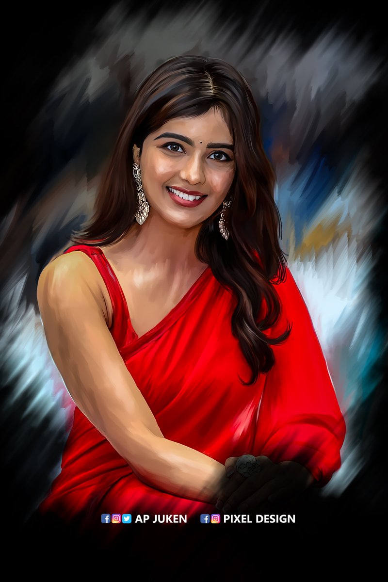 ApJuken's tweet photo. My Artwork for Gorgeous @Actor_Amritha❤️❤️❤️
#CoffeeWithKadhal #AmrithaAiyer
#smudgeart #digitalpainting #colourful #art #digitalart #artwork #photo #photoshop #smudgebrush #PixelDesign #pd
#jukendesign https://t.co/AOtpUUod9H
