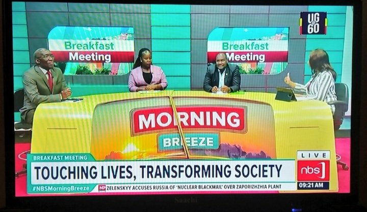MarkMwesiga's tweet photo. Happening now at @nbstv. Dr. Luyirika @DrLuyirika of @APCAssociation Joyce Zalwango @joyce_zalwango @PCAUganda and Dr. Muwanga of @MinofHealthUG speaking about the value of #PalliativeCare in touching lives, Healing community and transforming society. The #WHPCDay22 is tomorrow https://t.co/n5E5arNAnN