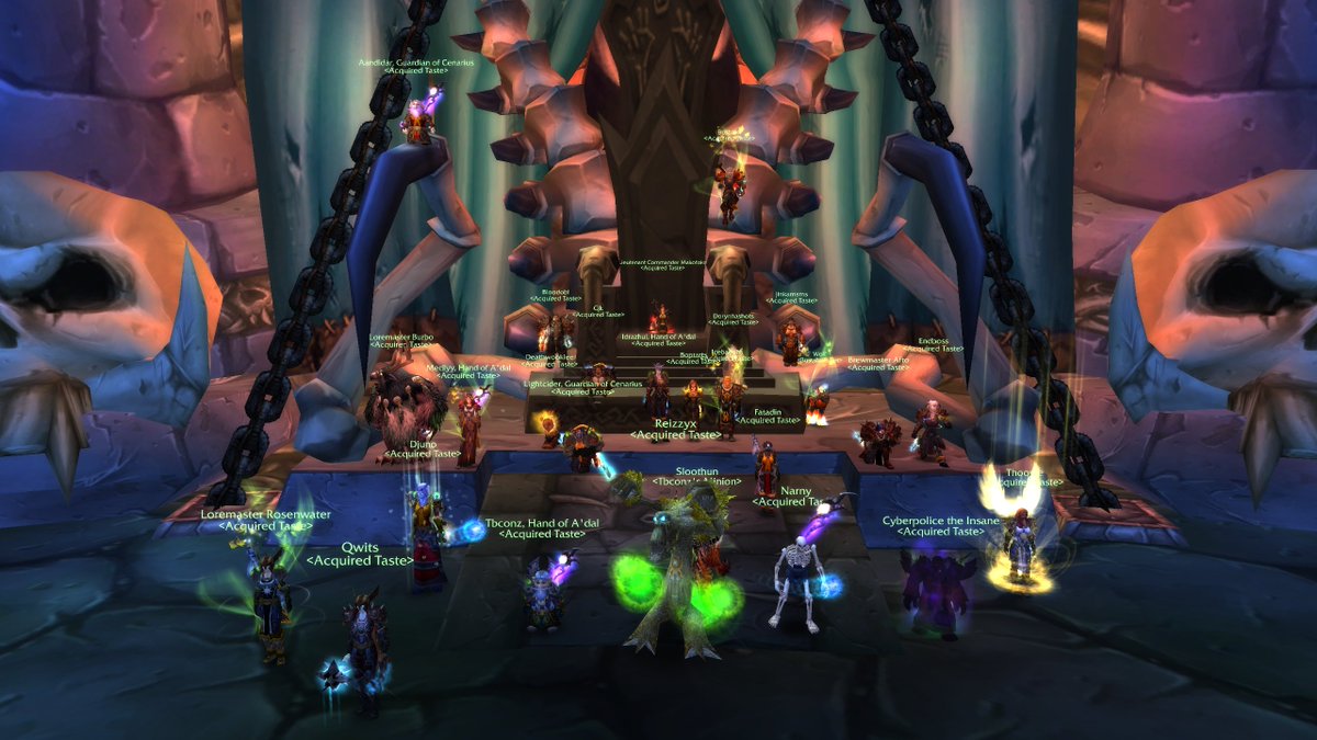BlueHydraz's tweet image. Kel'Thuzad and Malygos Down day one