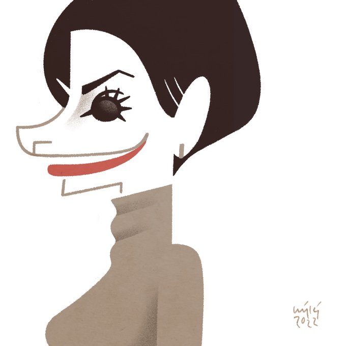 ホラン千秋さん#ホラン千秋 #似顔絵 