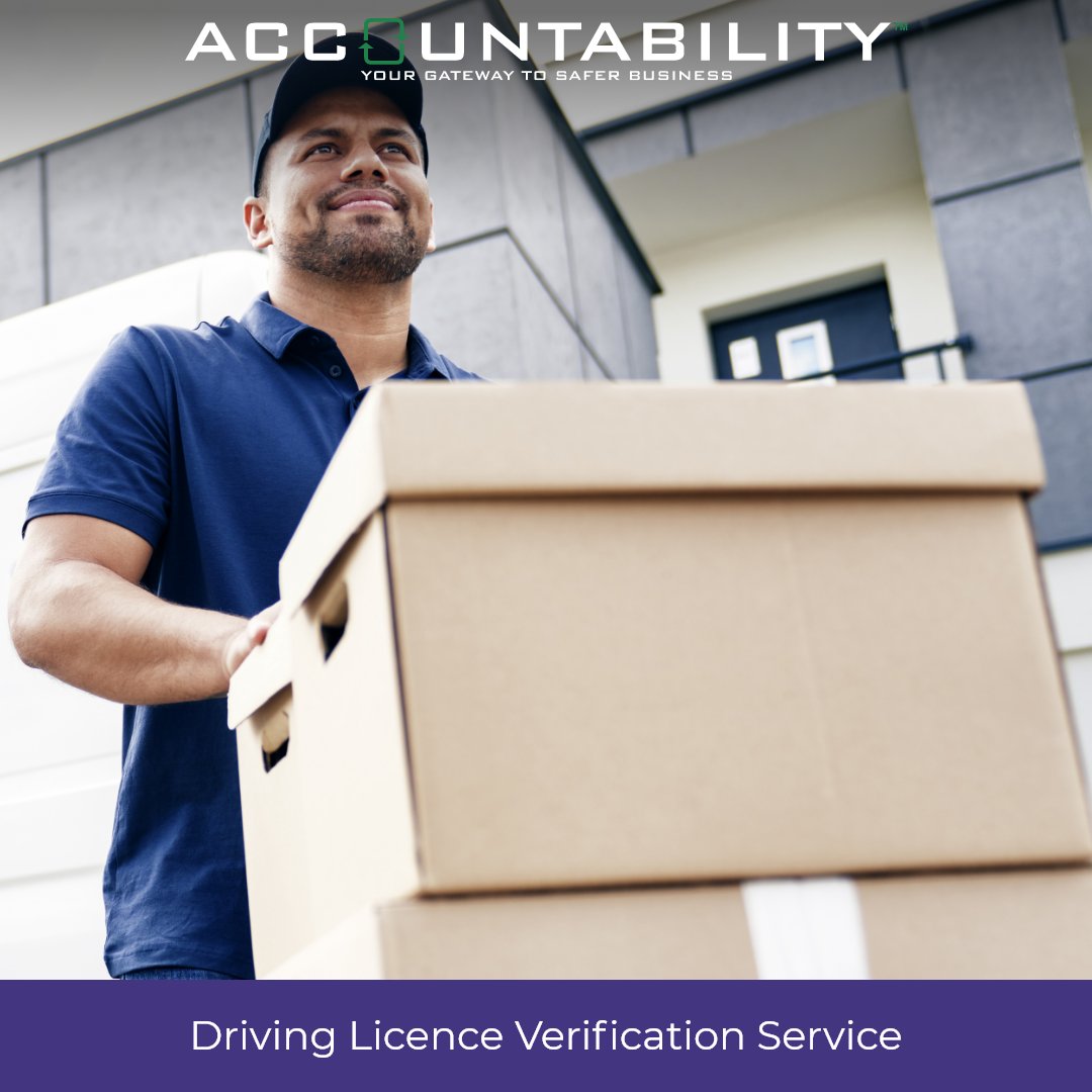 AccyGroup's tweet image. Protect your company against legal and financial risk with Accountability&apos;s Driving Licence Verification service.

Ensure your business and its vehicles are in safe hands.

Visit our website to learn more.
bit.ly/DriversVerif