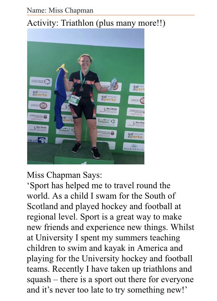 Here’s Alison’s story,our active schools coordinator #girlsinsport @PitlochryParent @P123Pitlochry @PitlochrySchool @P4567Pitlochry @ASHighlandPerth