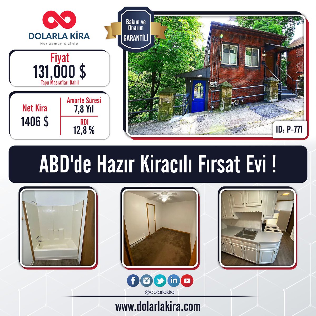 Detaylı bilgi için ; dolarlakira.com

#amerikaev #dolarlakira #evinizamerikada #abdyatırım #amerikadaev #amerikadaneval #amerikaemlakyatirimi #abdemlak #evinizamerika #dolarkira #döviz #kiragarantisistemi #kiragarantisi #amerikayatirim #amerikadanevalmak #abdemlak