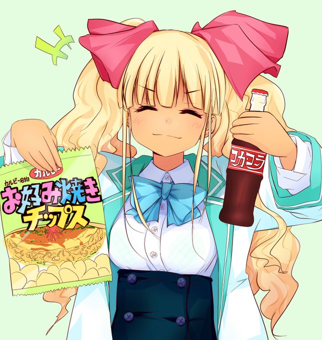 「パーティーにようこそv」

何でもないことでも、すぐ祝ってくれる陽キャ褐色女子。
何でもない日を、楽しい日に変えてくれるとてもいい子。(*'∀`)

制服のワイシャツに蝶ネクタイとか、派手なリボンつけたりとか、
お金無いなりにパーティーらしい恰好頑張ってるのが愛らしいんだ。(*'∀`) 