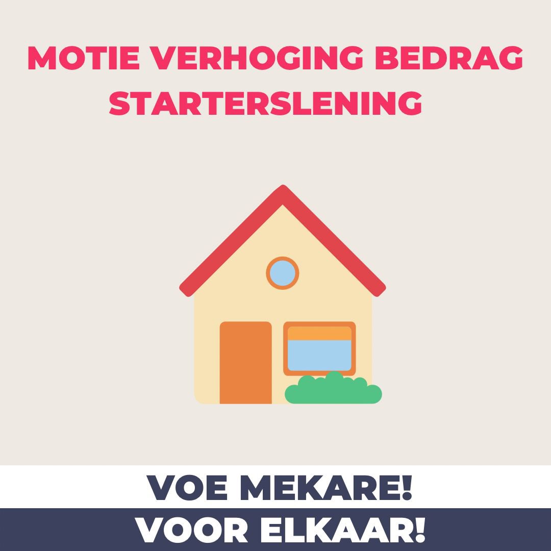 Gisteren hebben wij een motie ingediend voor het verruimen van de starterslening! 
Starters verdienen een betere kans op de woningmarkt, daar doen we graag alles aan! 

Motie is aangenomen!

#teamcda #Borsele #wonen #starterslening