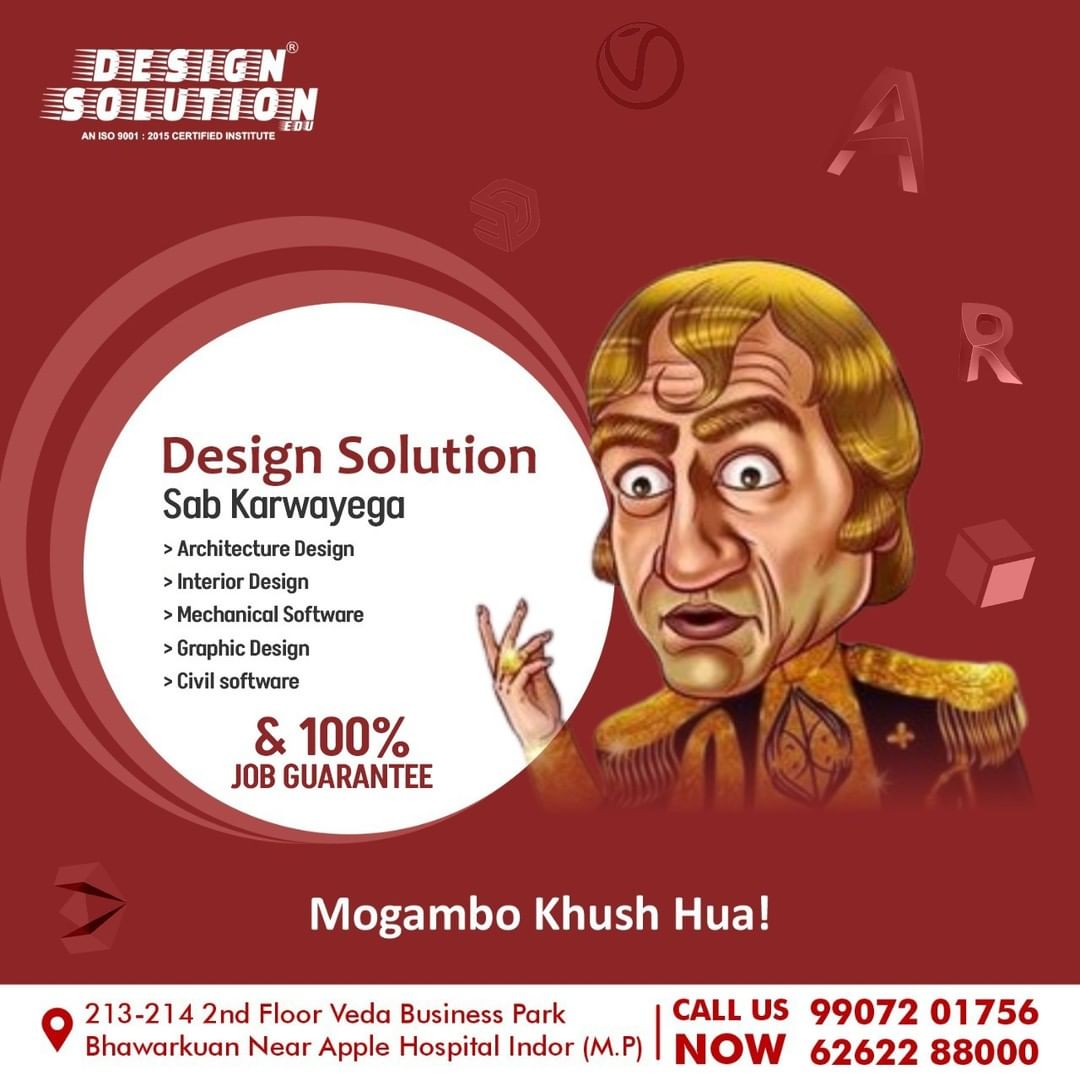 Designsolutiona's tweet photo. Get Mastered In Designing ๐๐
100 % Job guarantee
#designsolution #indore #autocad #virtualclass #software #onlineclass #onlineclasses #autocadclass #LearnAtDesignSolution #3dsmax #architecture #cad #civilcad #mechanicalcad #architecturecad #trending #explore https://t.co/rgKJ8kYiMg