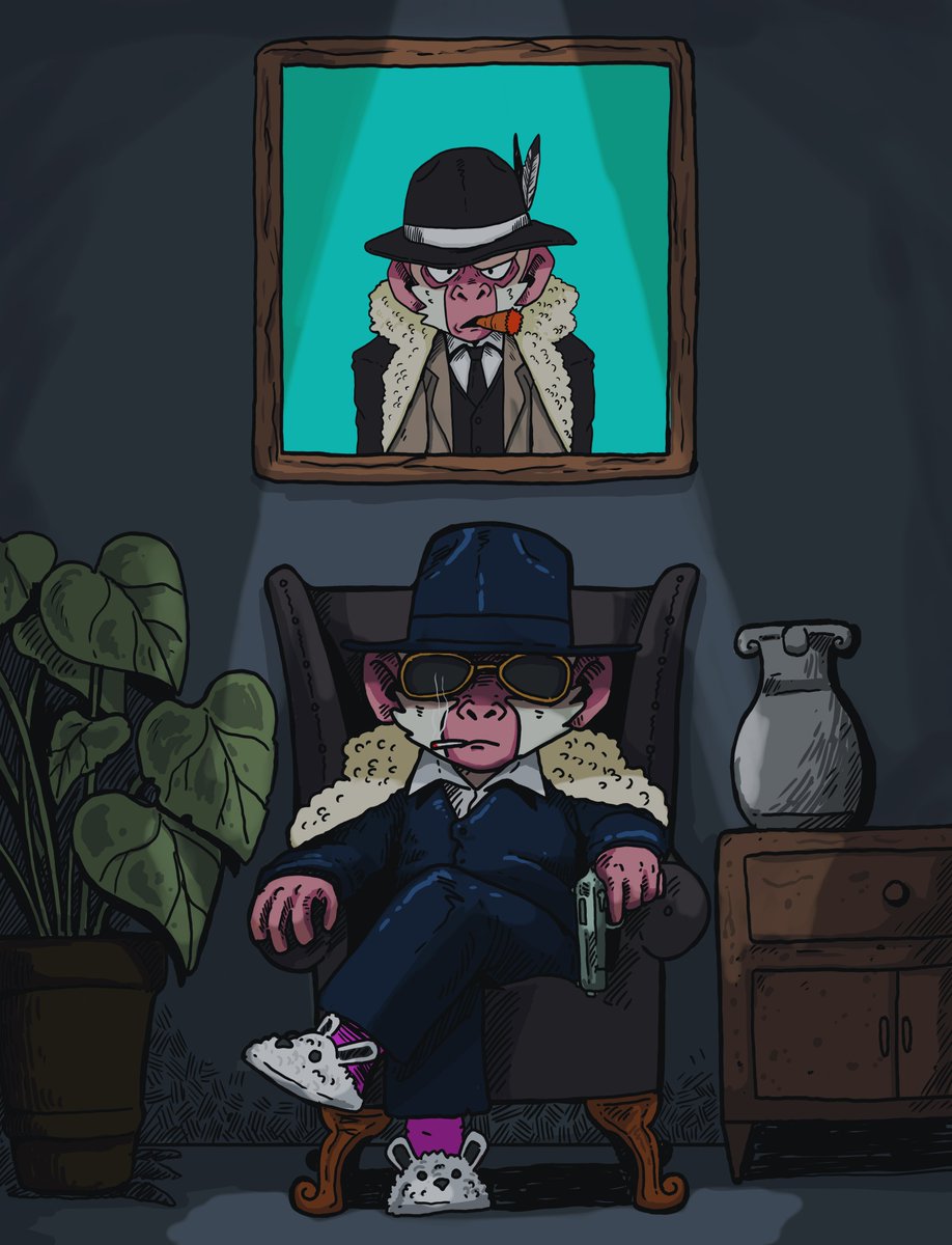 Big Boss 
#NFTcollectables #nftdrop #NFTcollections #nftcollectibles #nftartist #nftcommunity #nftartist #nftart #nftcollectors <a href="/opensea/">OpenSea</a>  <a href="/DreconNft/">Drecon Apes NFt</a>