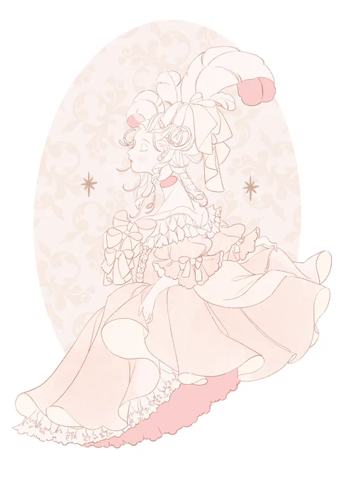 今まで多分こういうの描きたくて我慢してたな…… 