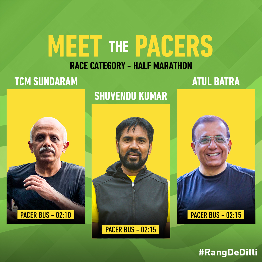 DelhiHM_'s tweet photo. Dilliwalo! Apne pacers se milo! 💨
Meet them at the start line and they'll lead you to the 🏅.

#VedantaDHM22 #RangDeDilli https://t.co/YrF26oxTxg