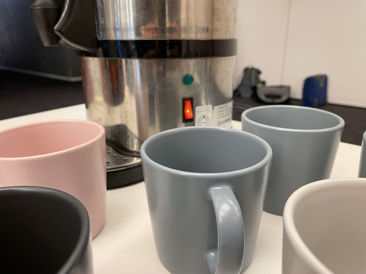 schroep's tweet photo. A shining beacon of hope in the distant past 😊 The second day of our #INSIST22 conference is about to start, and we also take care of the basic levels of the hierarchy of needs ☕️ https://t.co/X1Hhb9AM92
