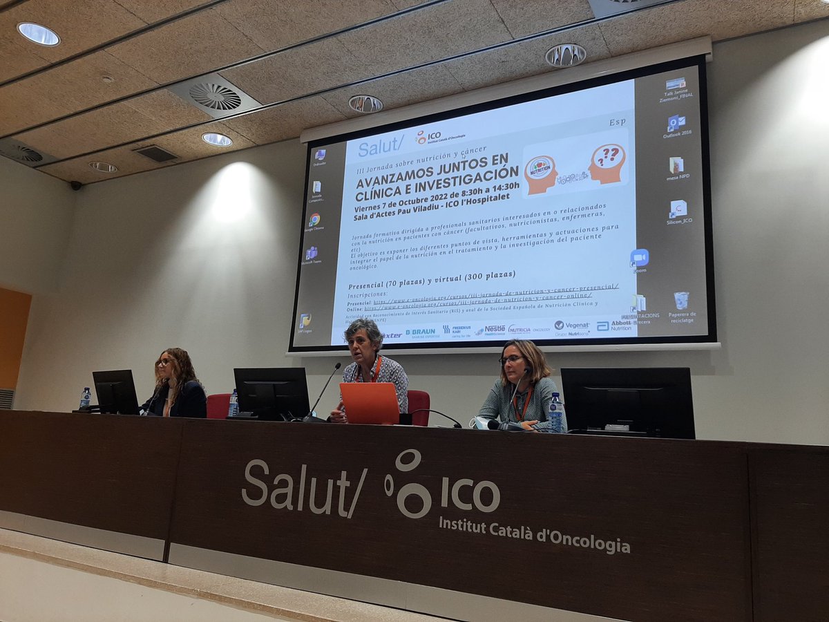 ChoulliMaryam's tweet photo. No hi ha res millor que començar un divendres amb la III Jornada sobre nutrició i càncer. @ICO_oncologia @icscat https://t.co/Yq9q9ll2Uq