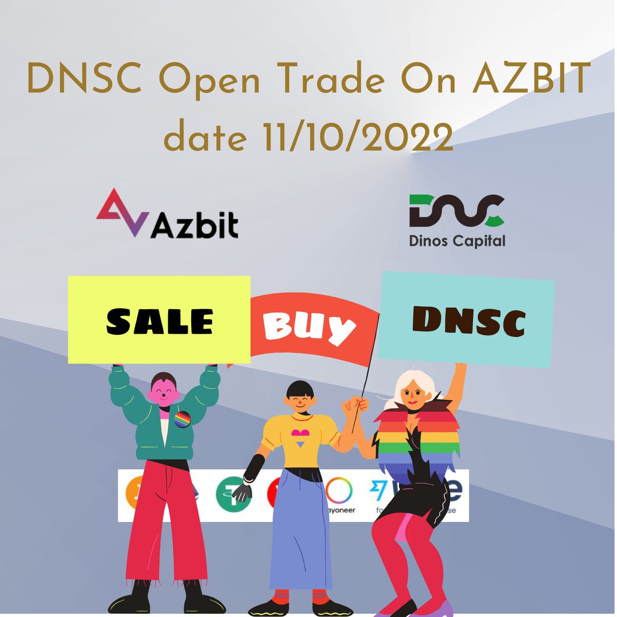 DinosCapital's tweet photo. DNSC open trade on Azbit date 11 10 2022 https://t.co/FXwpMIQrPC