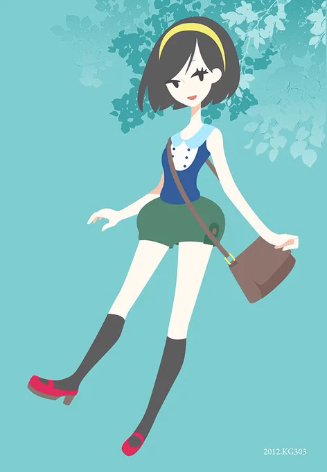 あお色々…… 4枚目のシンプルさは今でも気に入ってます。#あなたのあお色の作品を見せてください 