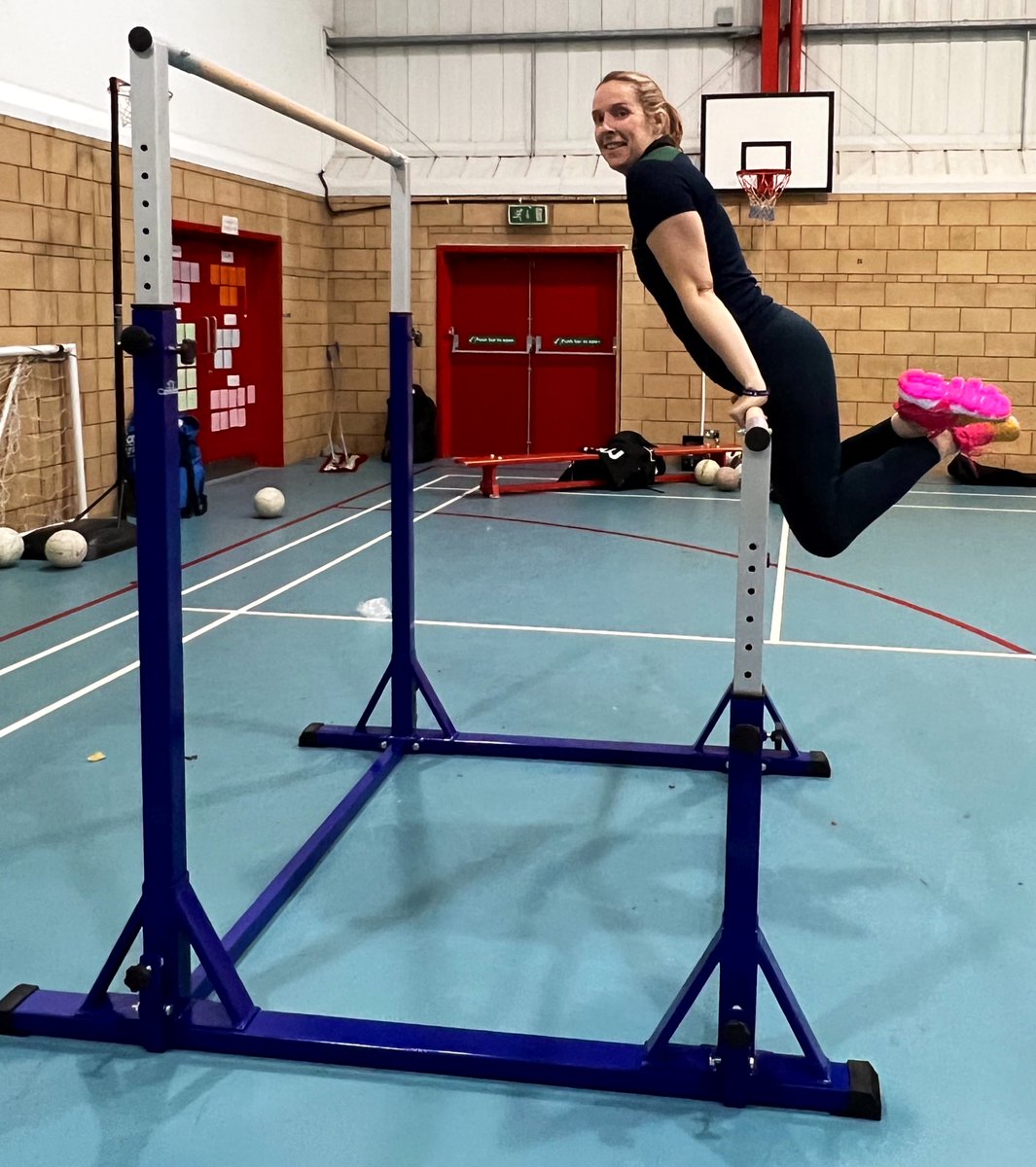 Mrs Lucas is very excited her delivery and can’t wait to get the children on the bars #findingthebrillianceineverychild