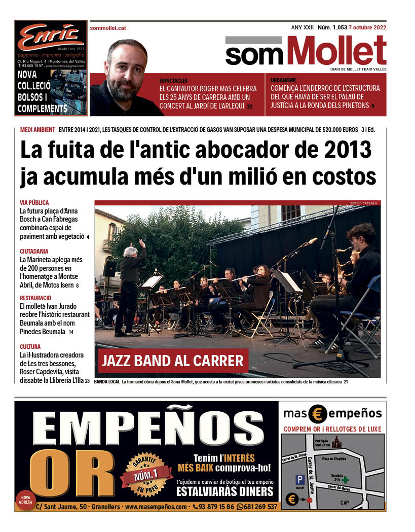 🙋🏽‍♀️🙋🏼‍♂️Bon dia! Aquest divendres parlem dels costos de l'antic abocador de residus, de la futura plaça d'Anna Bosch i us apropem una investigació sobre un molletà desaparegut després de la Guerra Civil.
👉🏼bit.ly/3edgLI9