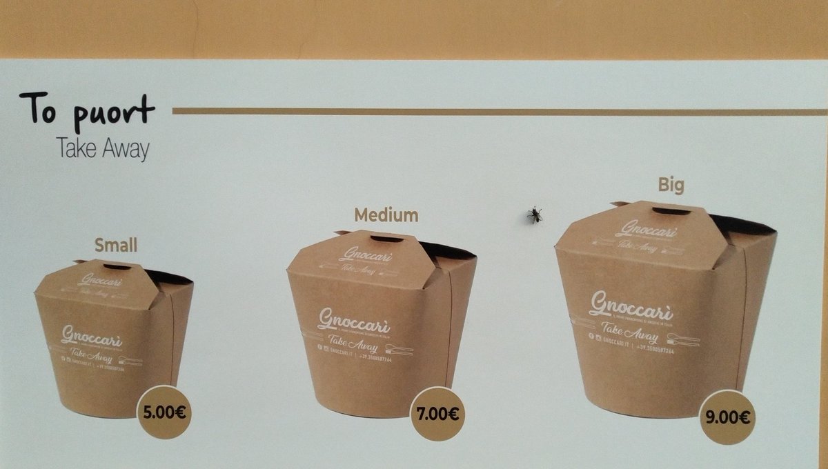 organtin's tweet image. Qui a Napoli l&apos;#itanglese non si usa: non &apos;to go&apos;, ma &apos;to puort&apos; 🙂