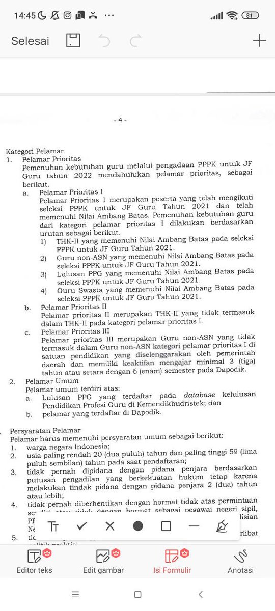 UthyZa's tweet photo. @abiridwan2173 Tolong Pak... Jangan hanya guru yang mendapat afirmasi seperti ini, kami juga dari Tenaga Kesehatan (Perawat, Bidan) yang sudah punya pengalaman tes sebelumnya, dan lulus passing grade tapi gugur di tahapan tes lanjutan kiranya dapat diberikan minimal format yang sama https://t.co/Rs5mezAYS8