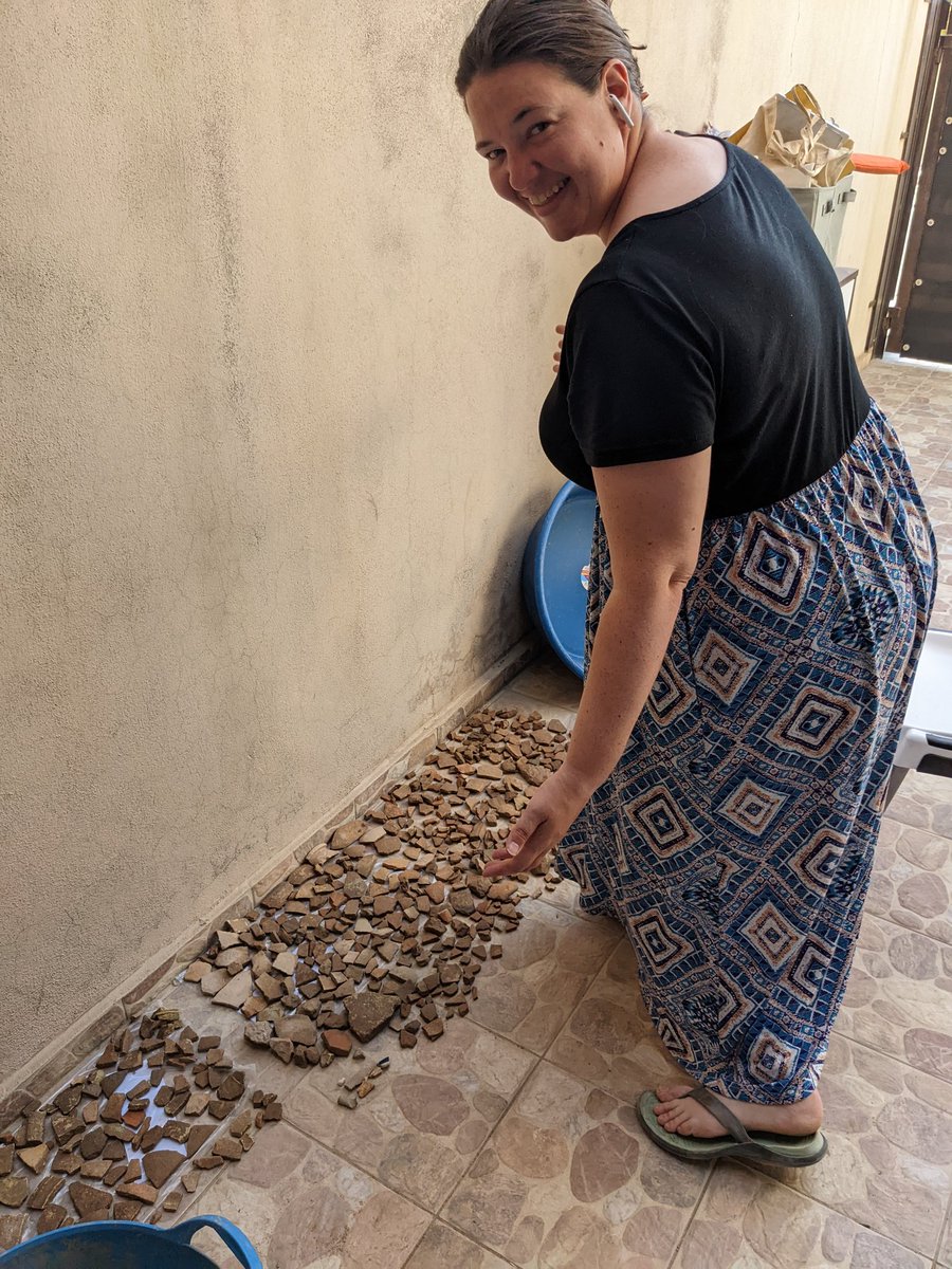 petramcreamer's tweet photo. Our final sherd total at #QachRresh for the 2022 season... 12,781!! ๐ฑ And Dr. Kyra Kaercher managed to wrangle them all into real data! We can't wait to share the results of the season with everyone in the near future โ keep your eyes peeled ๐ https://t.co/RxpOoG0vAW