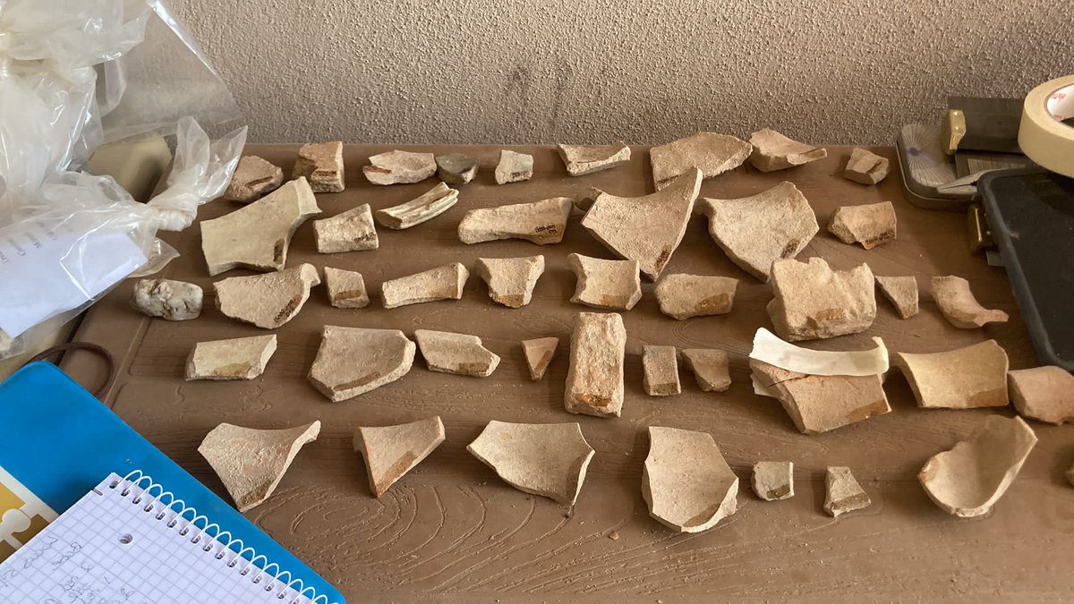 petramcreamer's tweet photo. Our final sherd total at #QachRresh for the 2022 season... 12,781!! ๐ฑ And Dr. Kyra Kaercher managed to wrangle them all into real data! We can't wait to share the results of the season with everyone in the near future โ keep your eyes peeled ๐ https://t.co/RxpOoG0vAW