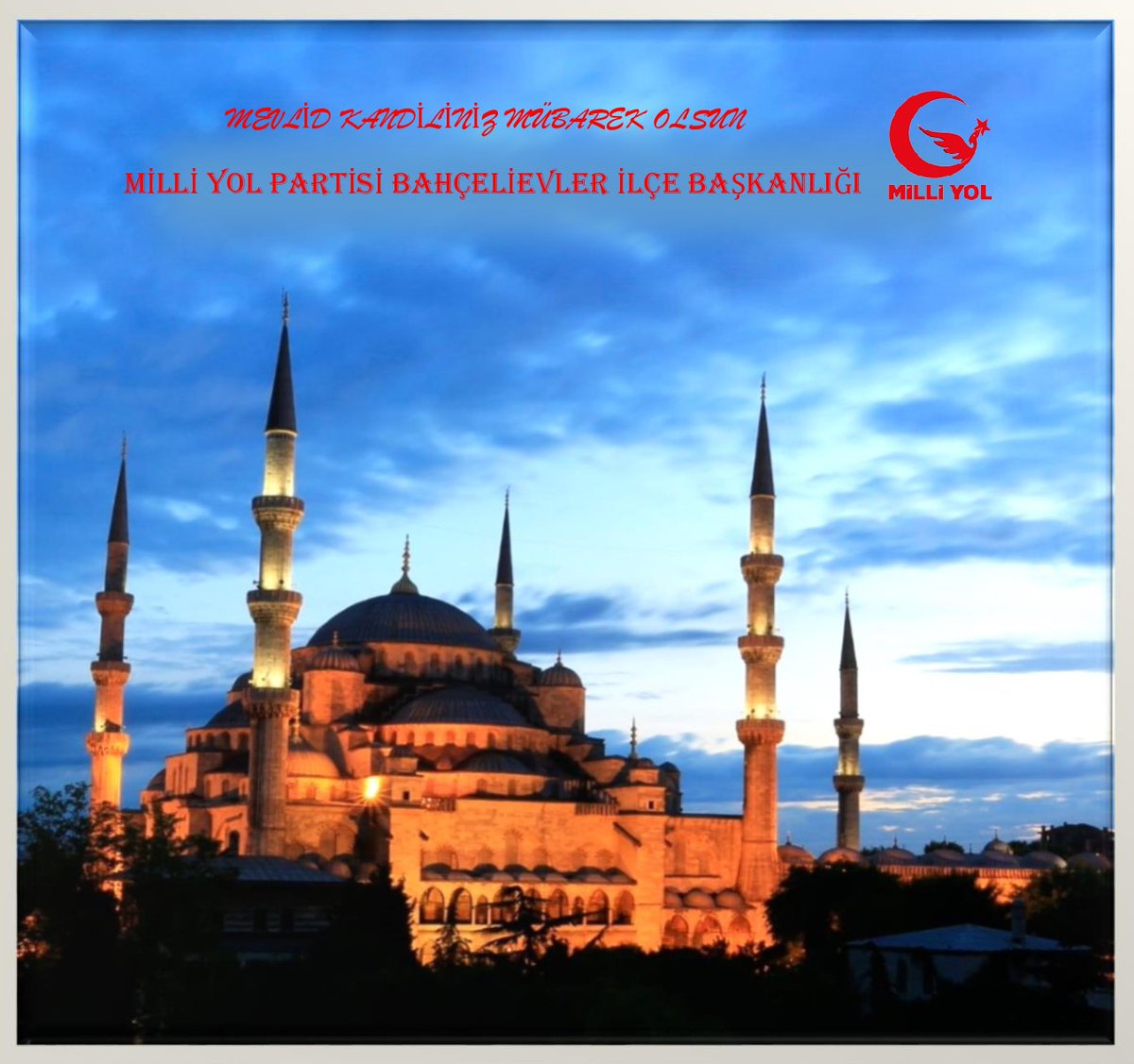 Tüm İslam aleminin #MevlidKandili mübarek olsun.