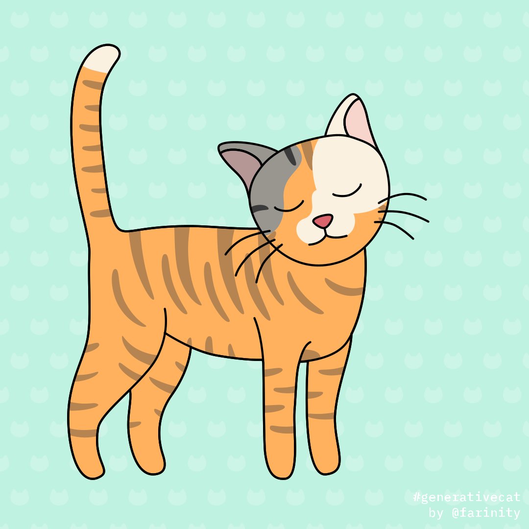 GenerativeCats's tweet photo. Every cat is my best friend.
#generativecat https://t.co/mI2YfJcoXS