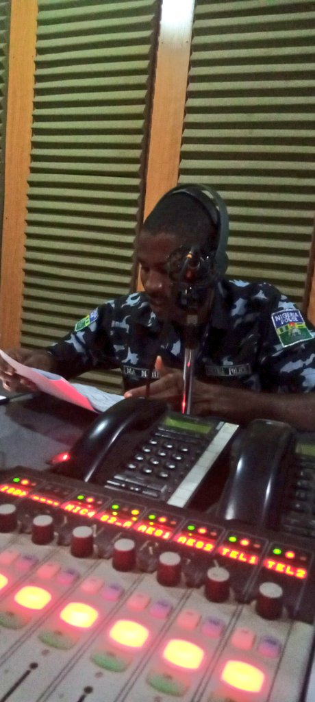 DavidMosesOlofu's tweet photo. Morning Drive Guest segment
@MaheedMuazu @GombePoliceNG speaking on the responsibilities of Political parties in campaign season @Amanafm98_1 wit @DavidMosesOlofu 
#NigeriaDecides2023 @inecnigeria @EUinNigeria @USinNigeria @NgLabour @OfficialPDPNig @OfficialAPCNg 
@GovtGombeState https://t.co/ukB78J5Kz5