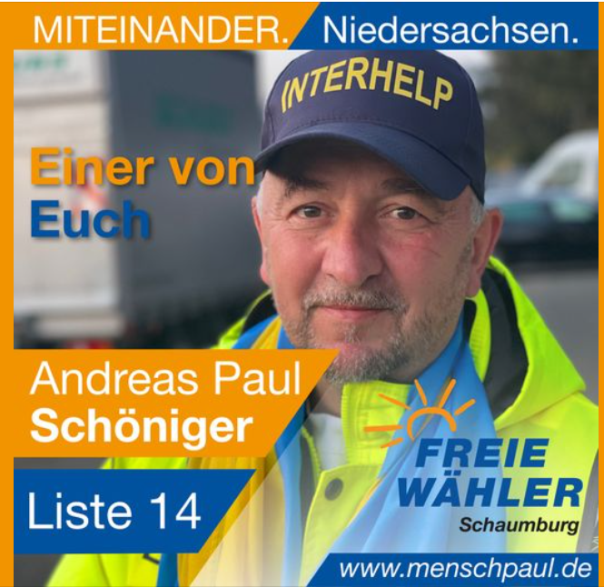 FREIEWAEHLERNDS's tweet photo. #Miteinander #Niedersachsen #sicherundbezahlbarLeben #400tausend #2together #LtwNds22 https://t.co/89XLb326DD