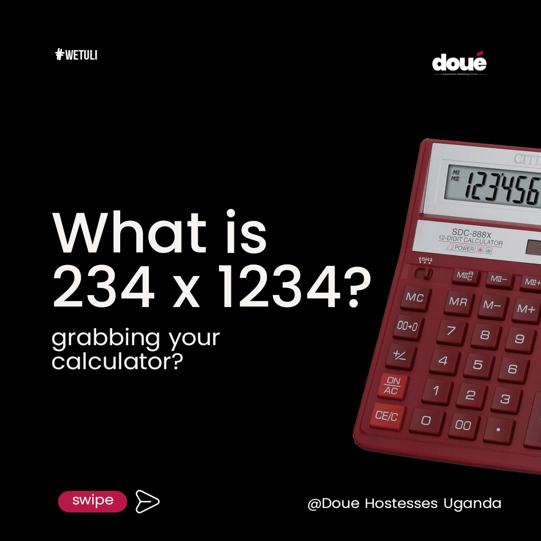DoueHostessesUg's tweet photo. Getting Mathematical with our latest tip!
scroll down to see what!
spoiler: You wouldn't believe how often this is underlooked
see what below ๐
Also, tag all the couples intending to marry.
This is something that will come in handy!
#ushers #mikolo
#ImprovingServiceDelivery https://t.co/av9M466VhI