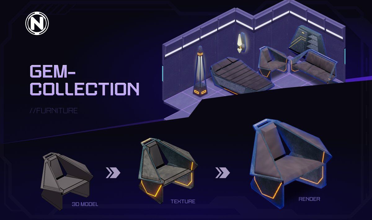 Uncovering the process of new furniture sets in Novatopia 

Gem Collection 💎