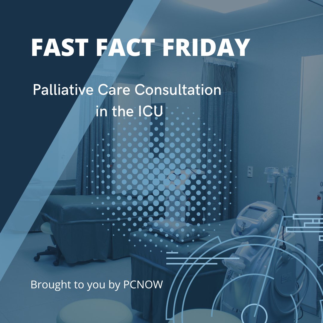PallCareNetWisc's tweet photo. Palliative Care in the ICU -#hpm #pcnow #mypcnow #hospice #hospicecare #fastfacts #palliativecare - https://t.co/VJbt0cbVC3 https://t.co/MmoYS863es