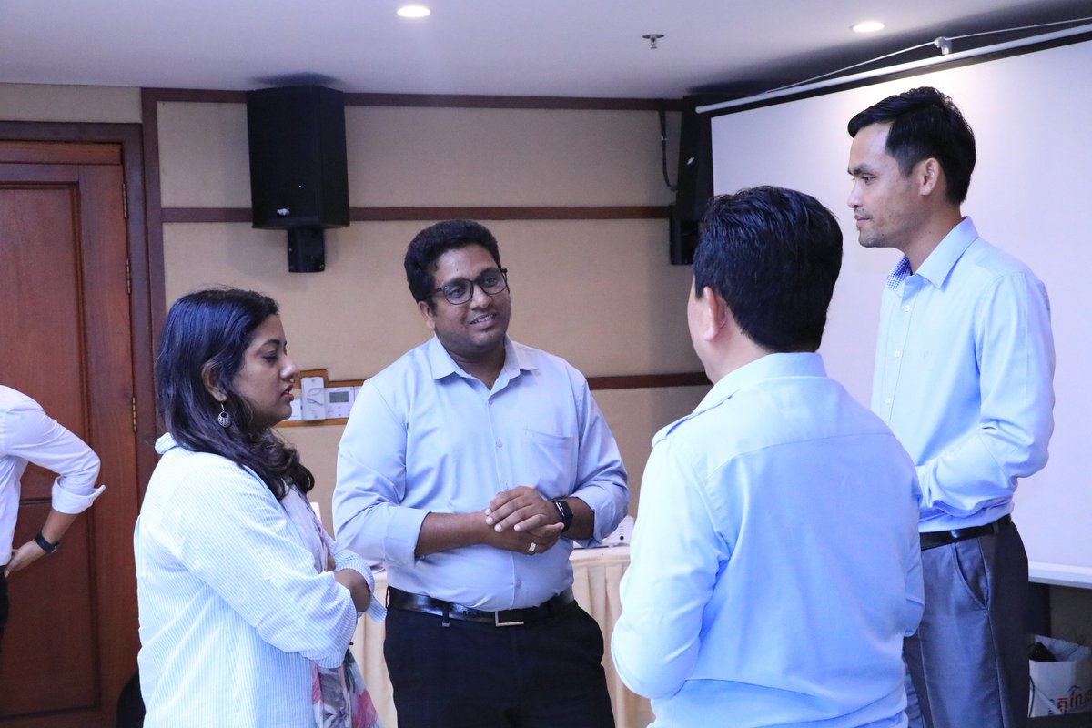 AsiaBorda's tweet image. @SGarakahalli @Gayathri_Lalu of @BORDA_Bremen (South Asia) supported BORDA-SEA on two days Capacity Building programme on Wastewater and Faecal Sludge Management for Decision makers, Officials and Engineers of Ministry of Public Works and Transport - MPWT , Phnom Penh, Cambodia.