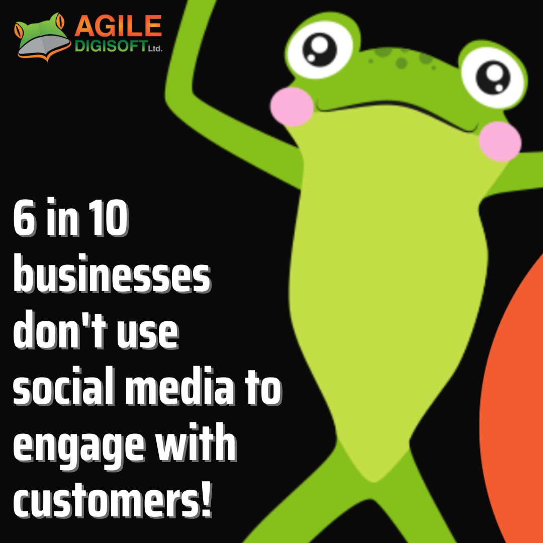 AgileDigisoft's tweet image. Don&apos;t let your business miss out on the many benefits that social media can bring! Enquire with us today for our social media management packages 🐸
.
.
.
#socialmediamanager #socialmedialeeds #socialmediamanagementleeds #smallbusinessleeds #startupbusiness #socialmediastats