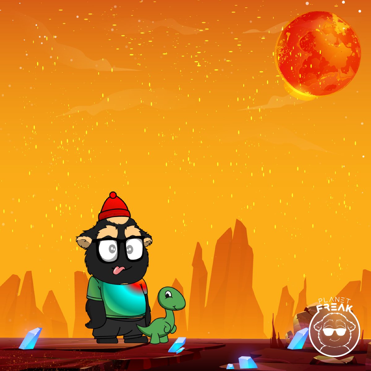 PlanetFreakNFT's tweet photo. Dinosaurs may have gone extinct 65 million years ago, but @PlanetFreakNFT and Dino friendship will never die! π¦π¦
.
.
.
#PlanetFreaks #NFT #dizzy #Tuesday #NFT #NFTs #NFTProject #NFTCollection https://t.co/6x215mnRZv