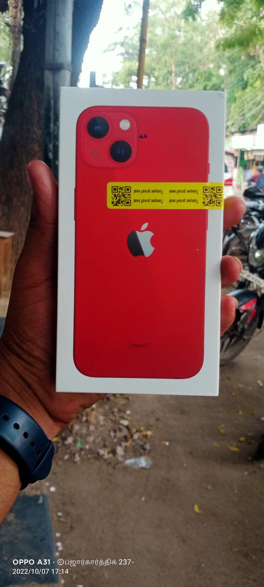 bazzarkarthick's tweet photo. APPLE 13,128GB ROM,SEALD PACK,ANY WANTED PLS CALL ME 😘😍😍 #Apple #AppleEvent #apple13 #appleinternal #AppleEvent #Apple #AppleWatchultra https://t.co/gy3gwPB397