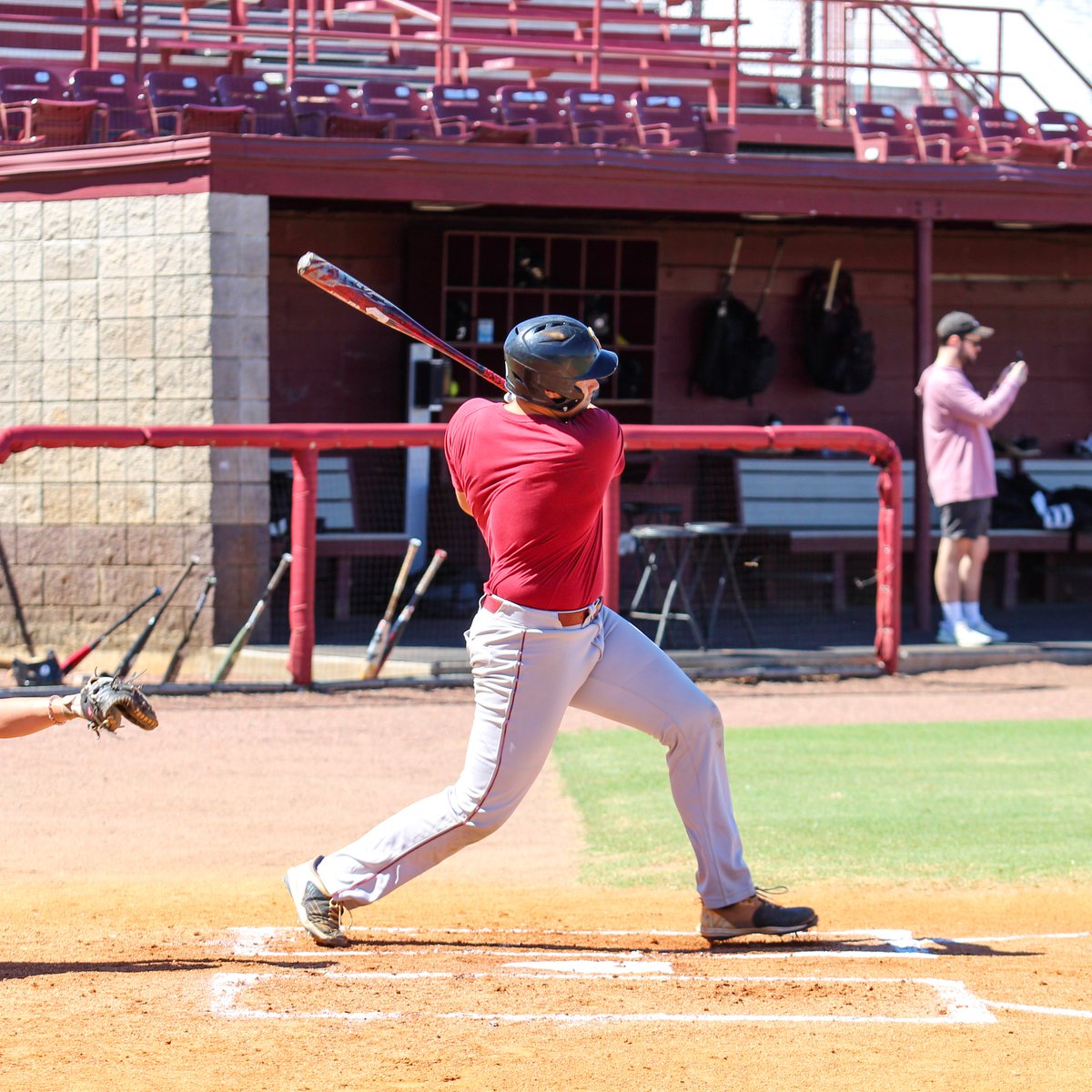 CofCBaseball's tweet photo. Swingin' into the first weekend of fall exhibitions. Cougs vs. Bucs tomorrow in North Chas. 👊

#TheCollege 🌴⚾️ https://t.co/Eo5NisYEsX