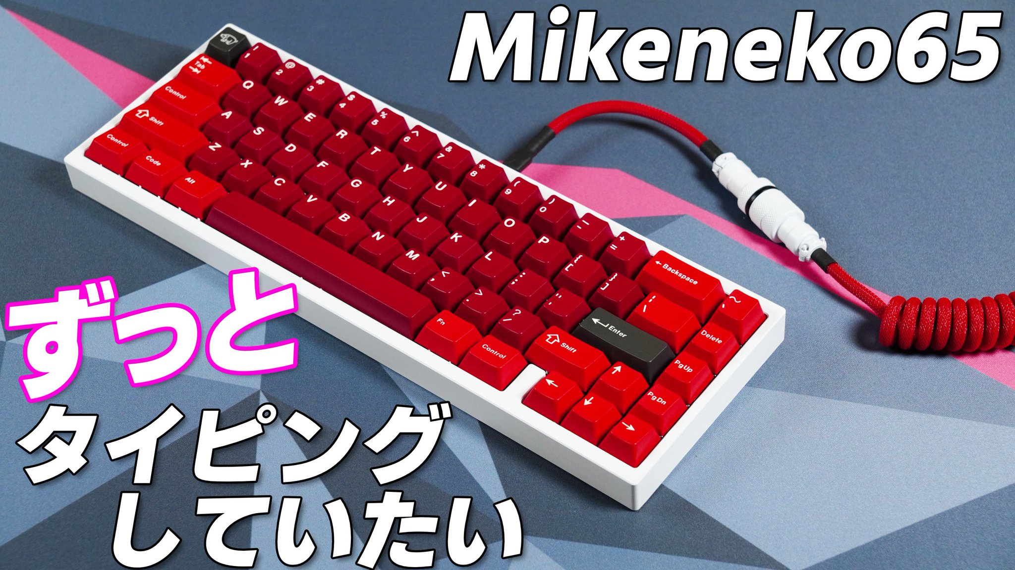 Mikeneko65 自作キーボード 組み上げ済み Fed1KYnacAAQABO.jpg:large