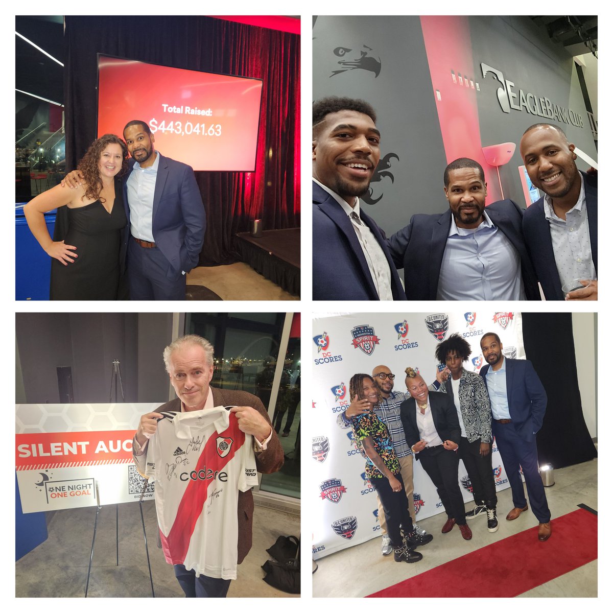 IcyJones1's tweet photo. Had a great time at DC SCORES' OneNightOneGoal event at Audi Field listening to poems and bidding on signed items and experiences. Congrats on raising over $443k for poet-athletes! Thanks to all who attended, contributed &amp; bid #ONOG https://t.co/LD4zMfT7CQ