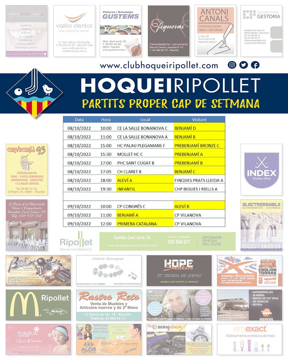 Club Hoquei Ripollet tweet media