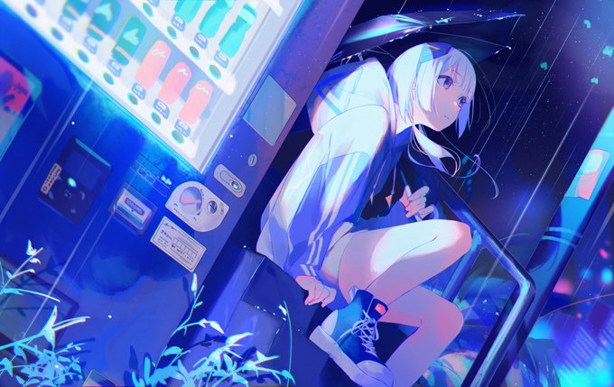 「sitting vending machine」 illustration images(Latest)