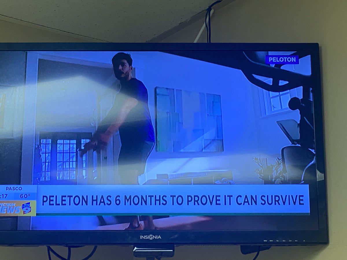 bnikles's tweet photo. It’s PelOton not PelEton. Not much to prove if it’s not called out properly. https://t.co/IJq2mlFwxu
