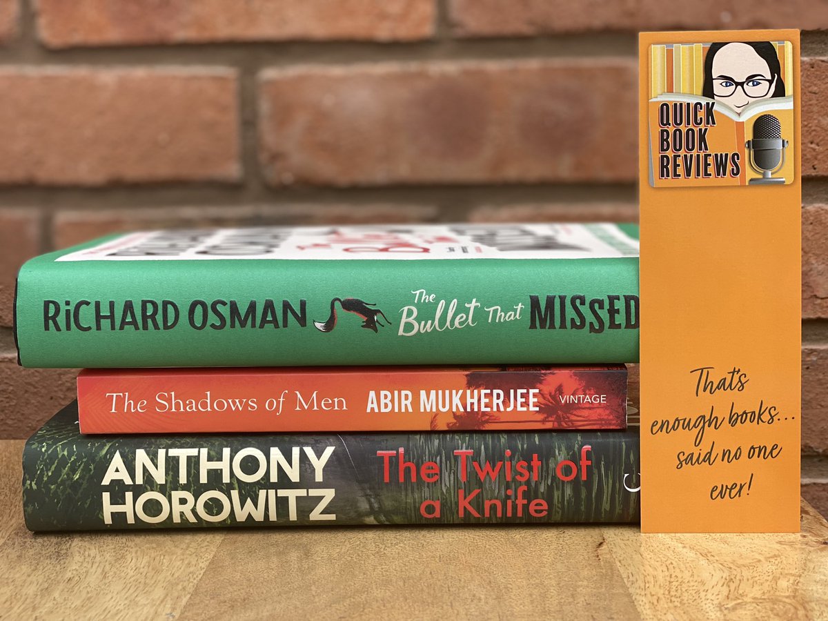 QuickBookRevie3's tweet photo. #GIVEAWAY for #BookTwitter! To have a chance of receiving ALL three lovely books AND a “Quick Book Reviews Podcast” bookmark please just: 1. Follow me &amp; 2. Like this tweet &amp; 3. RT this tweet!
Ends 16/10 midnight. UK only.
Min age 18. Only 1 recipient randomly selected. Good luck! https://t.co/Vyv6mjET06
