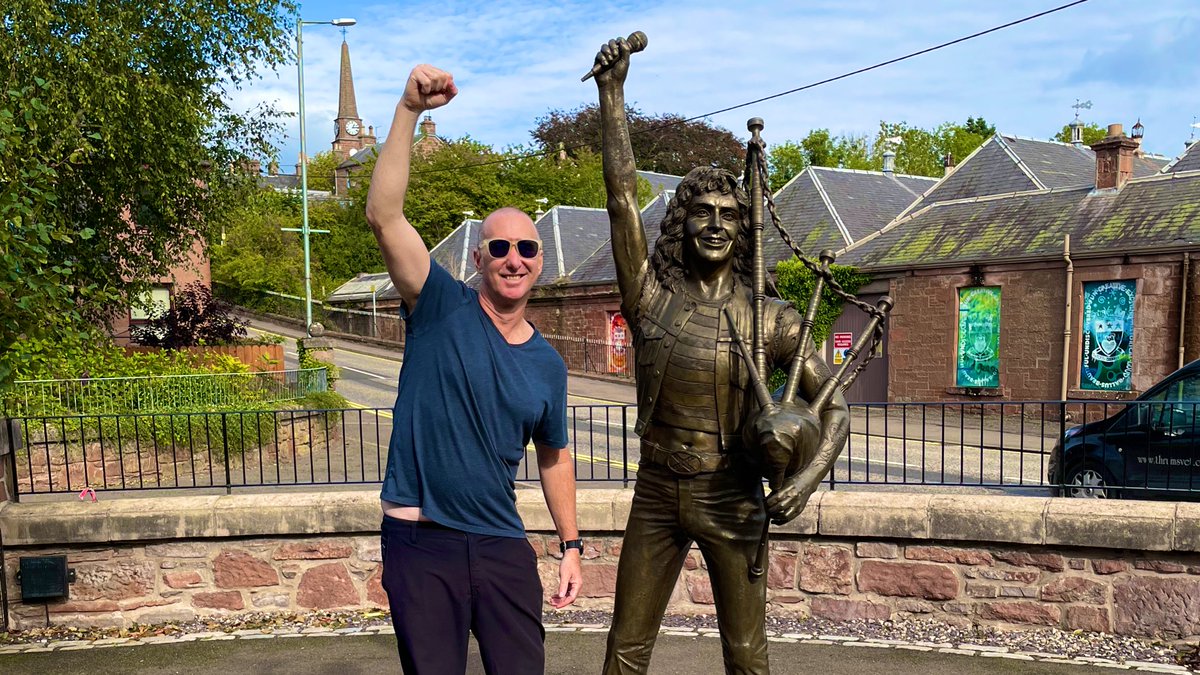 Go to Kirriemuir 🏴󠁧󠁢󠁳󠁣󠁴󠁿<a href="/acdc/">AC/DC</a> fans this is your #Graceland with all the merch - it’s awesome - great wee burgh 🤘#bonscott #rocknroll #bonfire