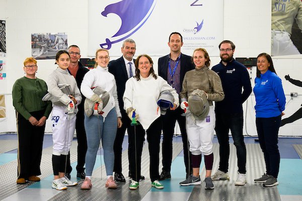 sportscotland's tweet photo. Another interesting &amp; inspiring visit for Scottish Women &amp; Girls in Sport Week.

Sports Minister @MareeToddMSP visited Perth to hear how fencing is helping women recover from trauma. Truly life changing work from all of the partners involved.

#ActiveGirls #SheCanSheWill https://t.co/j1OnhsHfg2