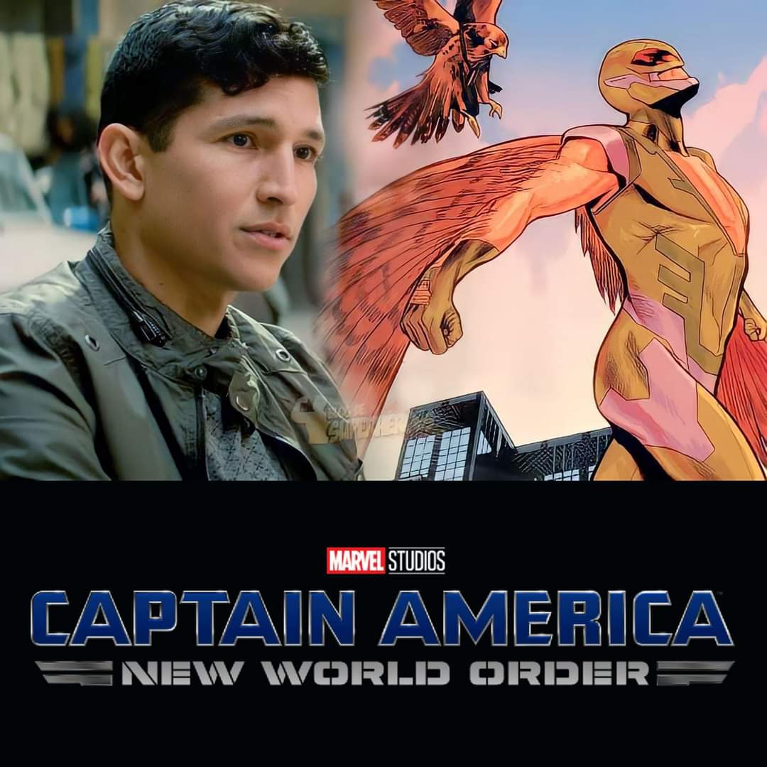 El actor #DannyRamírez regresa como #JoaquinTorres y será el nuevo #Falcon en #CapitánAméricaNuevoOrdenMundial.