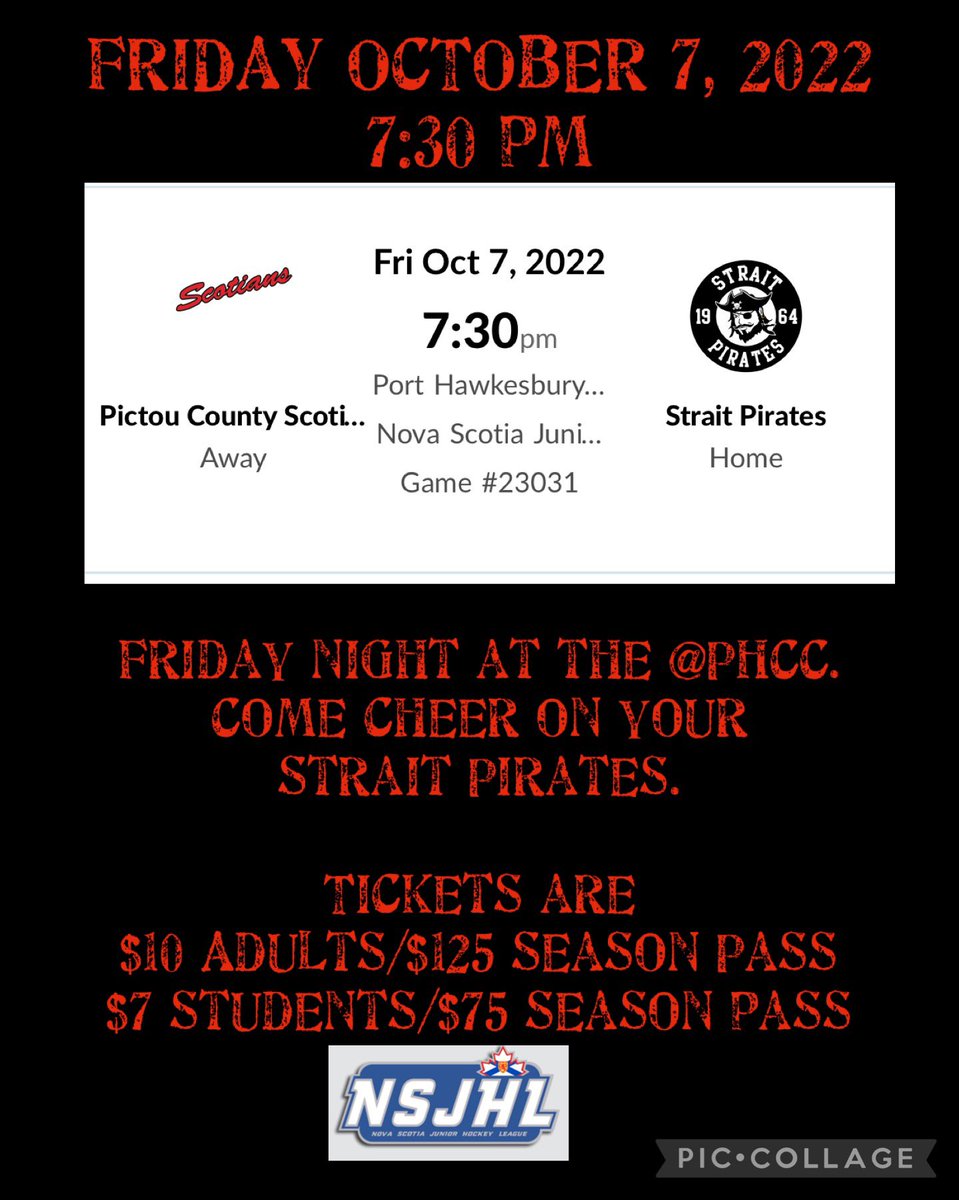 Strait Pirates Jr Hockey tweet media