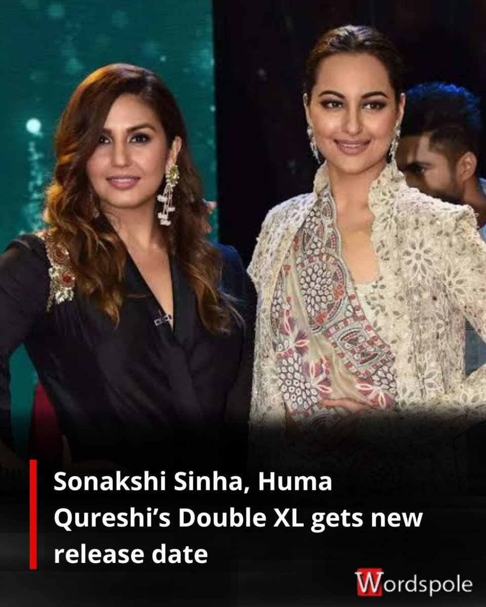socialindigo_'s tweet photo. Sonakshi Sinha, Huma Qureshi’s Double XL gets new release date

#SonakshiSinha #DoubleXL #HumaQureshi #Bollywood #bollywoodglamour #bollywoodbeauty #movie #trendi https://t.co/IfrWUS2cdb
